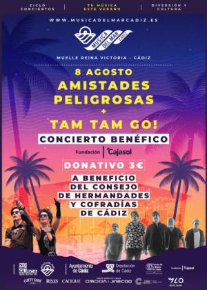 Amistades Peligrosas + Tam Tam Go! en Cádiz