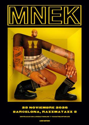 Concierto de MNEK en Barcelona