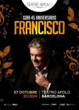 Concierto de Francisco en Barcelona