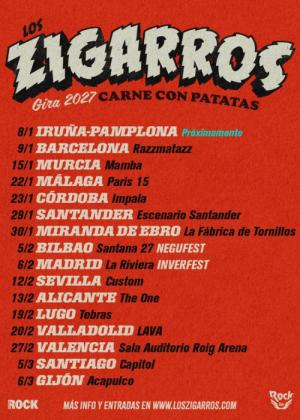 Concierto de Los Zigarros en Barcelona