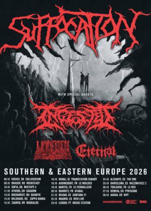 Suffocation + Ingested + Undeath en Bilbao