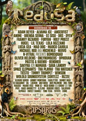 Medusa Sunbeach Festival 2026 (APSARAS)