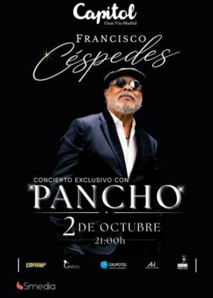 Concierto de Pancho Céspedes en Madrid