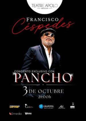 Concierto de Pancho Céspedes en Barcelona