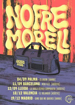 Concierto de Nofre Morell en Madrid