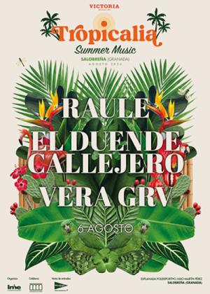 Concierto de Raule + El Duende Callejero + Vera GRV en Salobreña