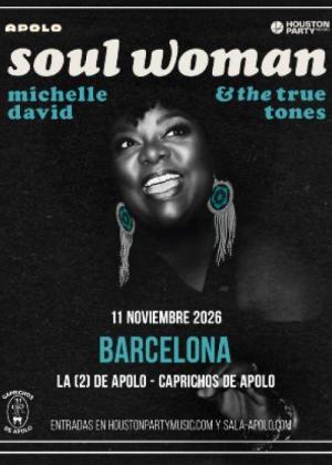 Michelle David & The True-Tones en Barcelona