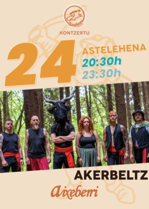 AKERBELTZ - Txosna Aixeberri Konpartsa Aste Nagusia Bilbao