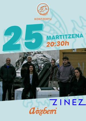 ZINEZ - Txosna Aixeberri Konpartsa Aste Nagusia Bilbao