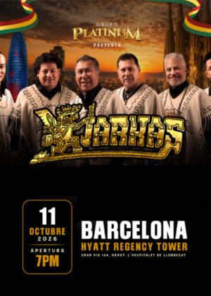 Concierto de Los Kjarkas en Barcelona