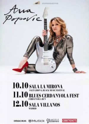 Concierto de Ana Popovíc en Girona