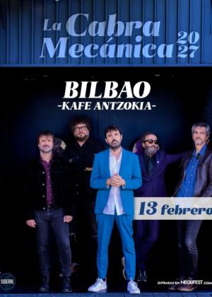 Concierto de La Cabra Mecánica en Bilbao