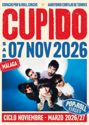 Concierto de Cupido en Málaga