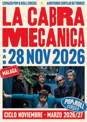 Concierto de La Cabra Mecánica en Málaga