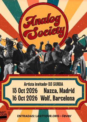 Concierto de Analog Society en Madrid