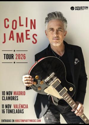 Colin James en Madrid