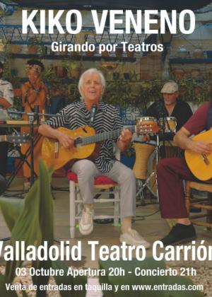 Concierto de Kiko Veneno en Valladolid