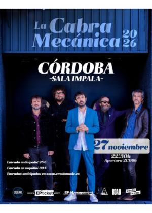 Concierto de La Cabra Mecánica en Córdoba