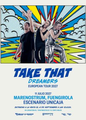 Concierto de Take That en Fuengirola