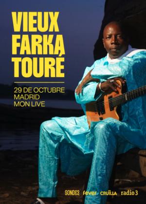 Concierto de Vieux Farka Touré en Madrid