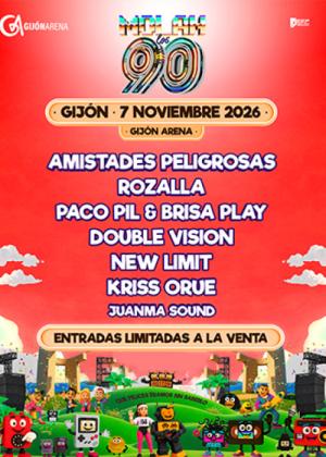 Festival Molan los 90 en Gijón