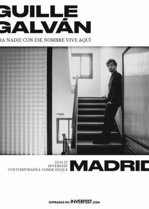 Concierto de Guille Galván en Madrid