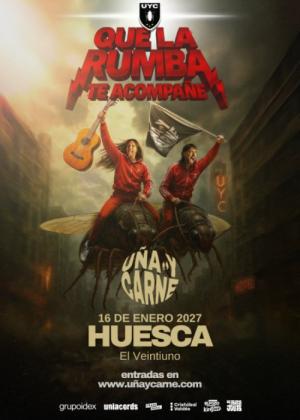 Concierto de Uña y Carne en Huesca