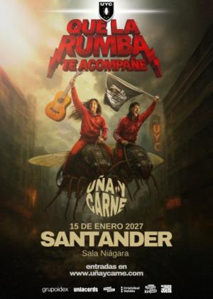 Concierto de Uña y Carne en Santander