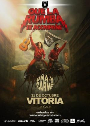 Concierto de Uña y Carne en Vitoria-Gasteiz