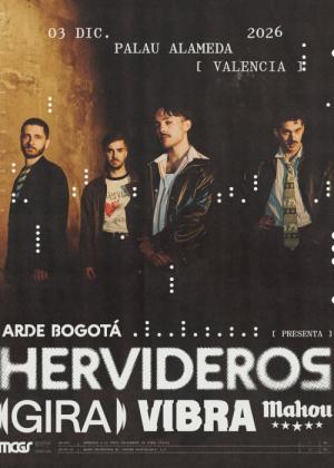 Concierto de Arde Bogotá en Valencia