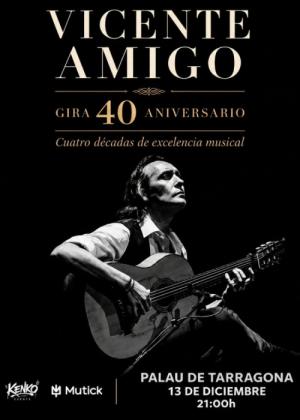 Concierto de Vicente Amigo en Tarragona