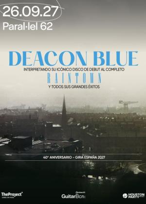 Concierto de Deacon Blue en Barcelona