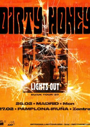 Concierto de Dirty Honey en Pamplona