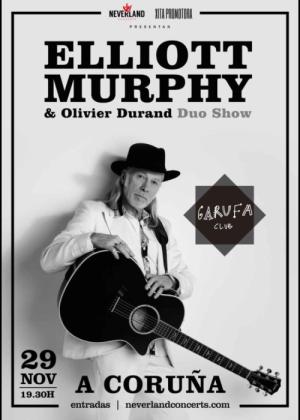 Concierto de Elliott Murphy en A Coruña