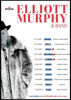 Concierto de Elliott Murphy en Granada