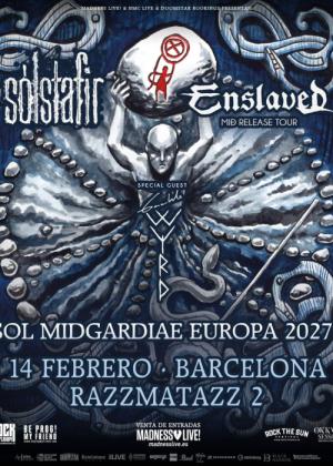 Concierto de Enslaved + Sólstafir en Barcelona