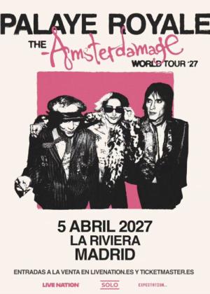 Concierto de Palaye Royale en Madrid