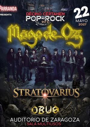 Mägo de Oz + Stratovarius + Obús en Zaragoza