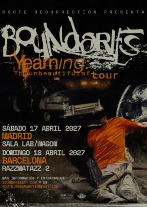 Concierto de Boundaries en Madrid