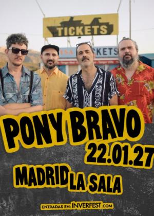 Concierto de Pony Bravo en Madrid