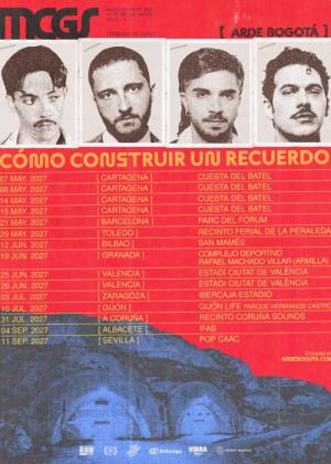 Concierto de Arde Bogotá en Cartagena (7 de Mayo)