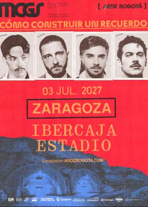Concierto de Arde Bogotá en Zaragoza