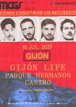 Concierto de Arde Bogotá en Gijón