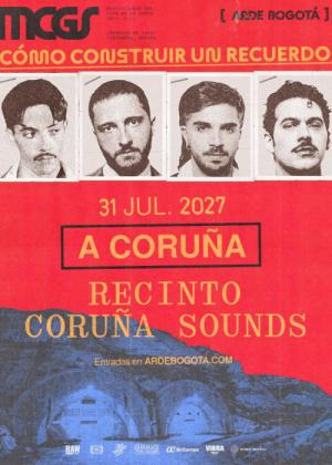 Concierto de Arde Bogotá en A Coruña