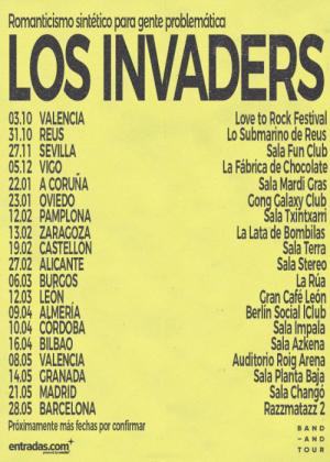 Concierto de Los Invaders en Sevilla