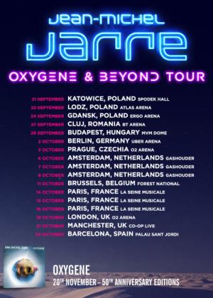 Concierto de Jean-Michel Jarre en Barcelona