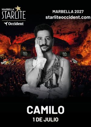 Concierto de Camilo en Marbella