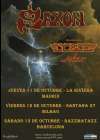 Concierto de Saxon + Y&T + Raven en Barcelona