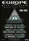 Concierto de Europe en Madrid