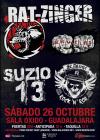 Concierto de Rat-Zinger + Suzio 13 + Sr. Agente + Sekuelas en Guadalajara